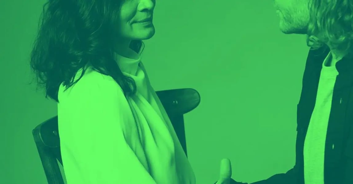 A woman in a high-performing team