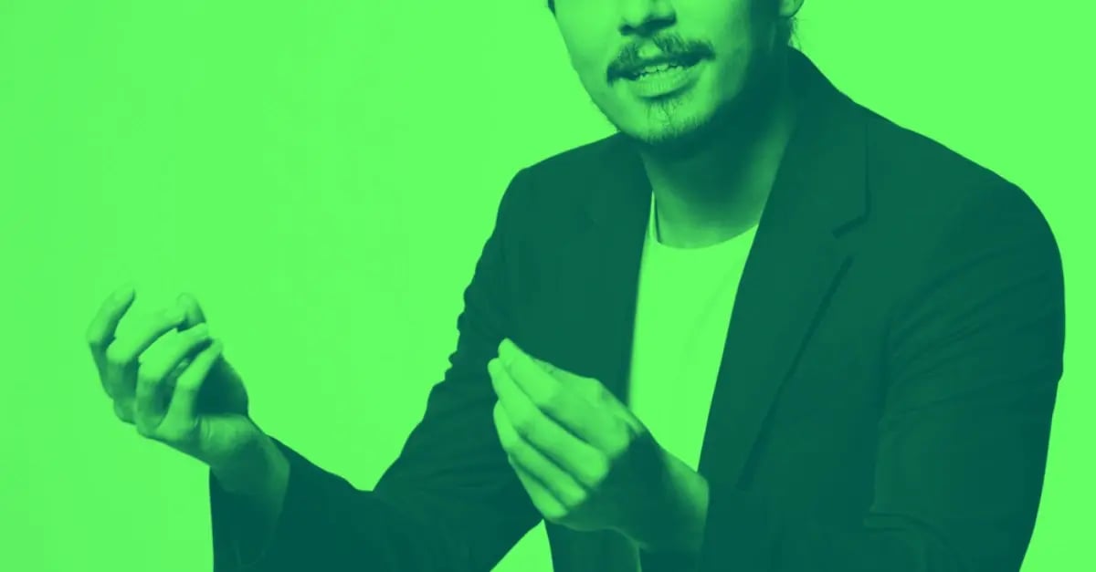 A male CEO explaining to his talent leaders