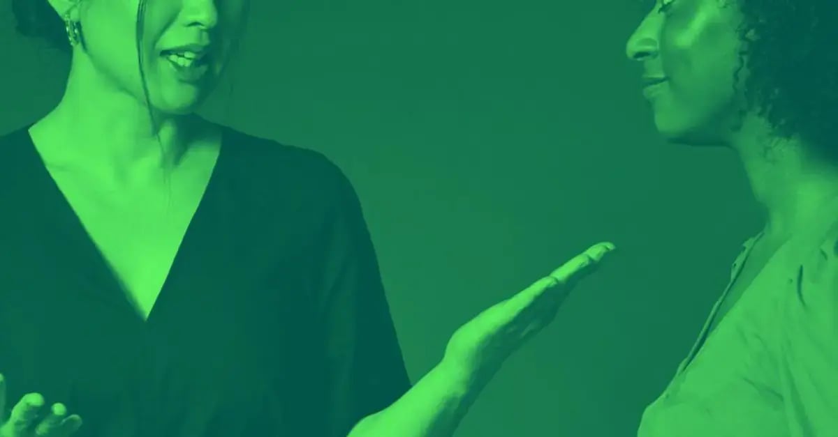 Two women busting coaching myths